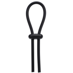 RockSolid by Doc Johnson Cockring Lasso Double Noir